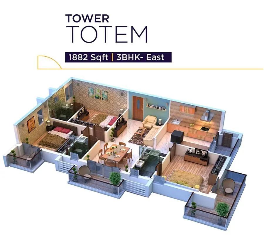 Vaishnavi Houdini apartments