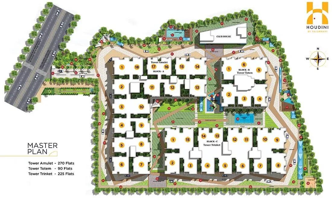 Vaishnavi Houdini apartments