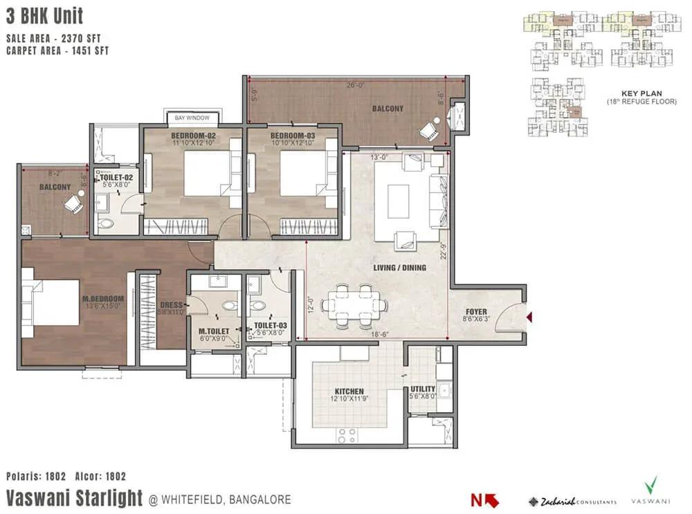 Vaswani Starlight apartments