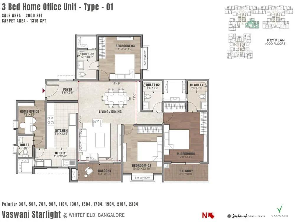 Vaswani Starlight apartments