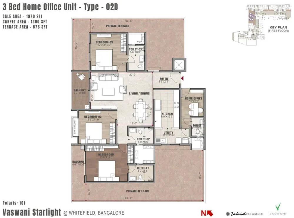 Vaswani Starlight apartments