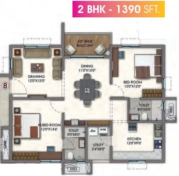 Vision Arsha apartments