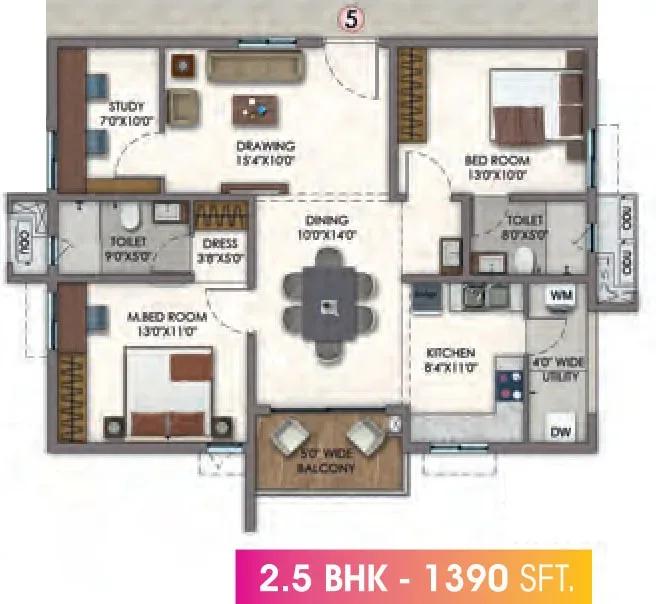 Vision Arsha apartments