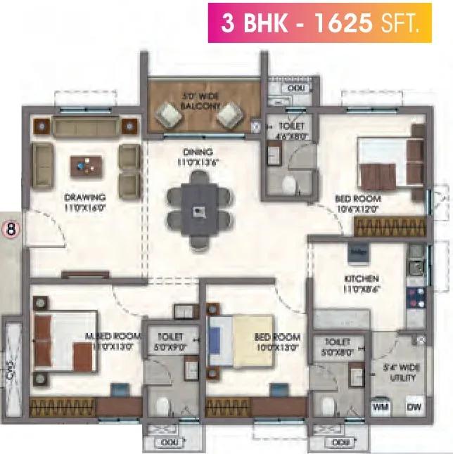 Vision Arsha apartments