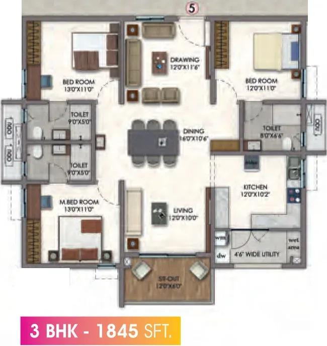Vision Arsha apartments