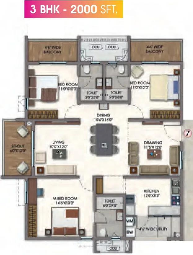 Vision Arsha apartments