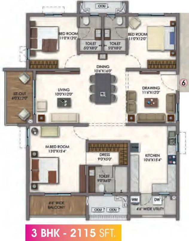 Vision Arsha apartments