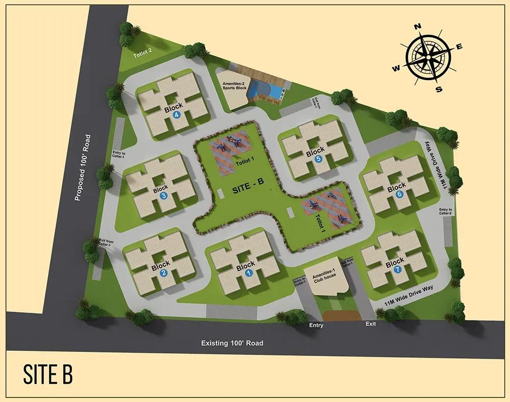 Western Springs apartments master plan