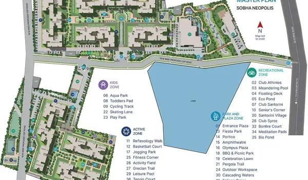 Sobha Neopolis master plan
