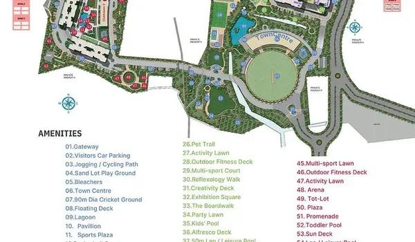 Sobha Townpark master plan