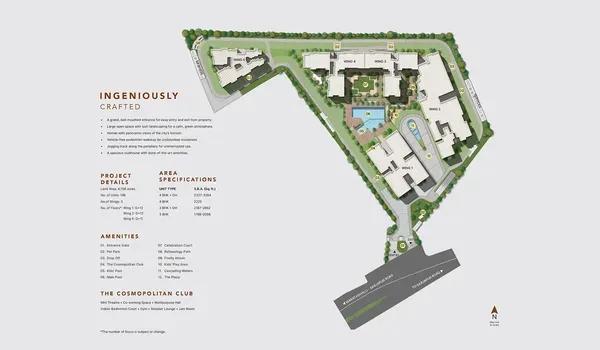 Sobha Infinia master plan
