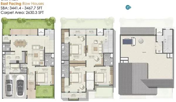 Sobha Oakshire floor plan