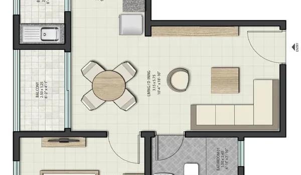 Sobha Dream Gardens floor plan