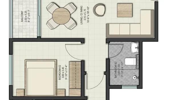 Sobha Dream Gardens floor plan