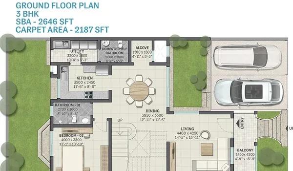 Sobha Victoria Park floor plan