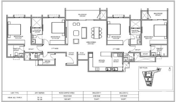 Birla Evara floor plan