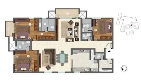 Century Immencity floor plan