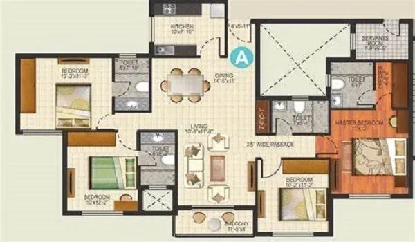Arvind Skycrest floor plan