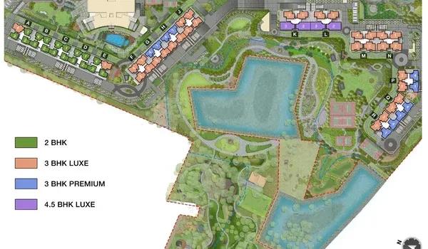 Godrej Vanantara master plan