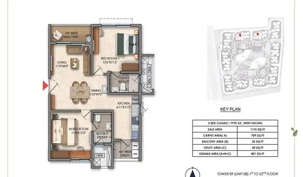 Prestige Golden Grove floor plan