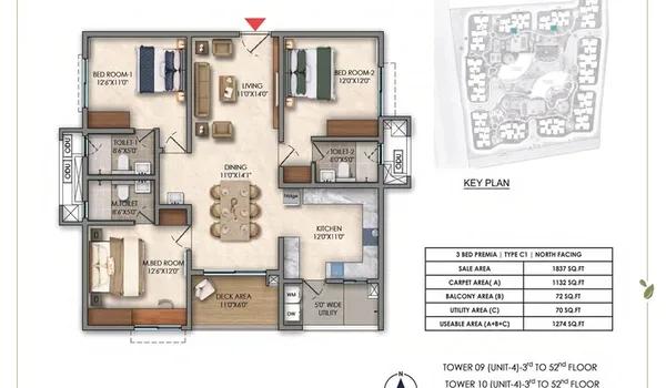 Prestige Golden Grove floor plan