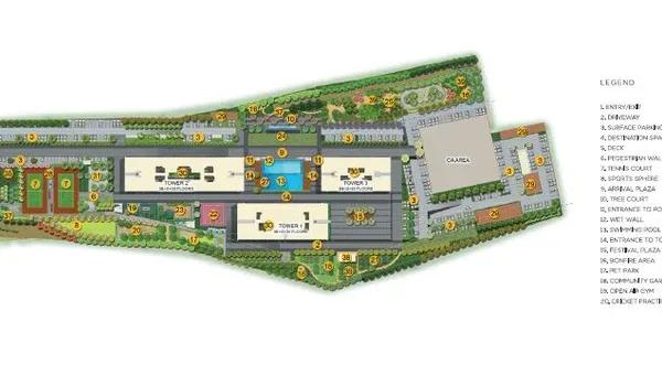 Purva Atmosphere master plan