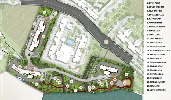 Prestige Eaton Park master plan