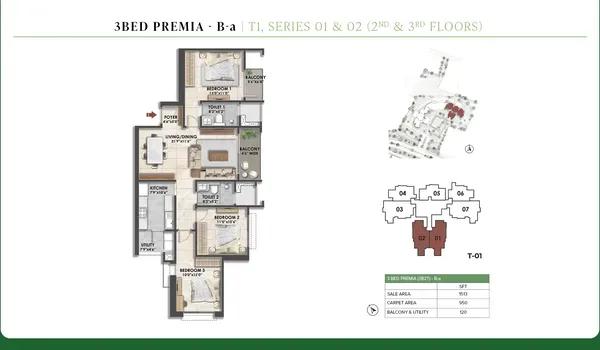 Prestige Fernvale floor plan