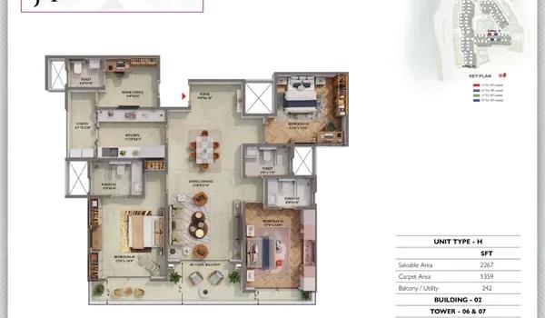Prestige Raintree Park floor plan