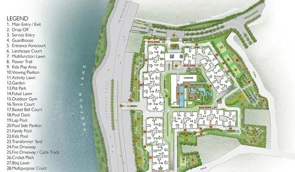 Prestige Raintree Park master plan