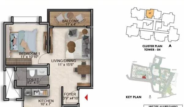 Prestige Southern Star floor plan