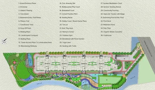 Brigade Misty Greens master plan