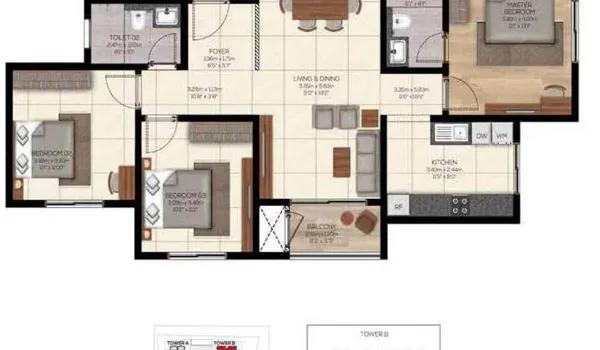 Brigade Belvedere floor plan