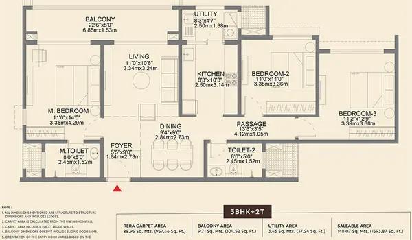 Godrej Aveline floor plan