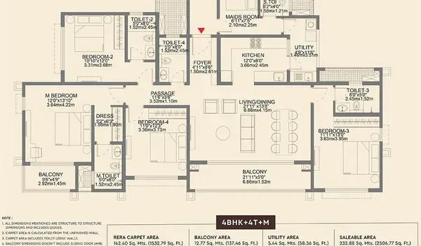 Godrej Aveline floor plan