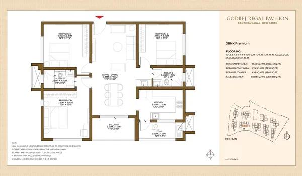 Godrej Regal Pavilion floor plan