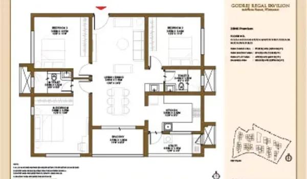 Godrej Regal Pavilion floor plan