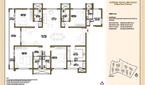 Godrej Regal Pavilion floor plan