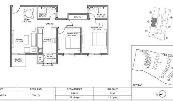 Birla Trimaya floor plan
