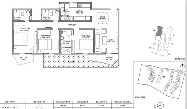 Birla Trimaya floor plan
