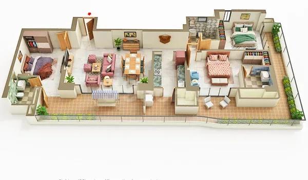 Birla Punya floor plan
