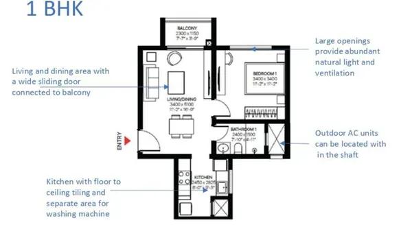 Sobha One Residences floor plan