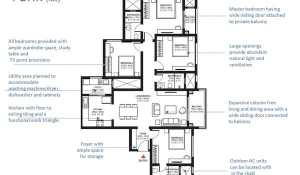 Sobha One Residences floor plan
