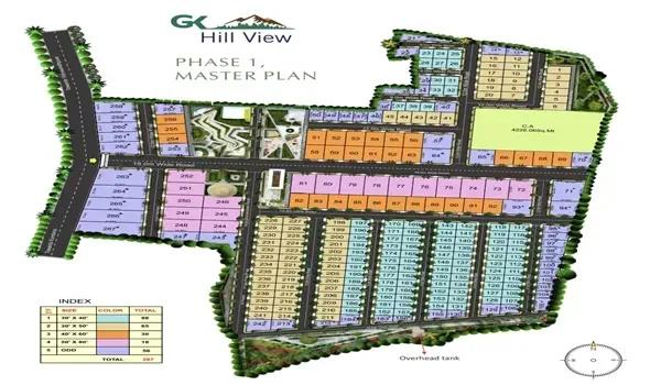 GK Hill View master plan