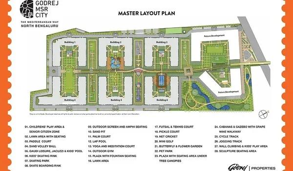 Godrej MSR City master plan