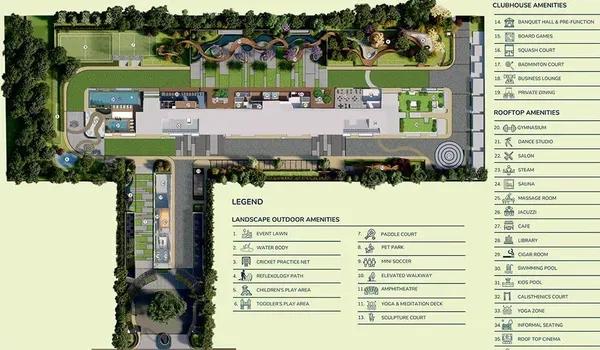 Godrej Tiara master plan