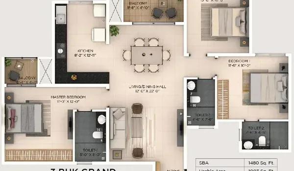 Provident Botanico floor plan