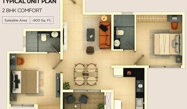 Provident Ecopolitan floor plan