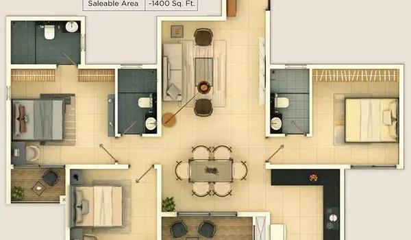 Provident Ecopolitan floor plan