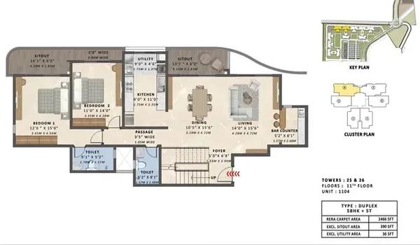 TATA Varnam floor plan